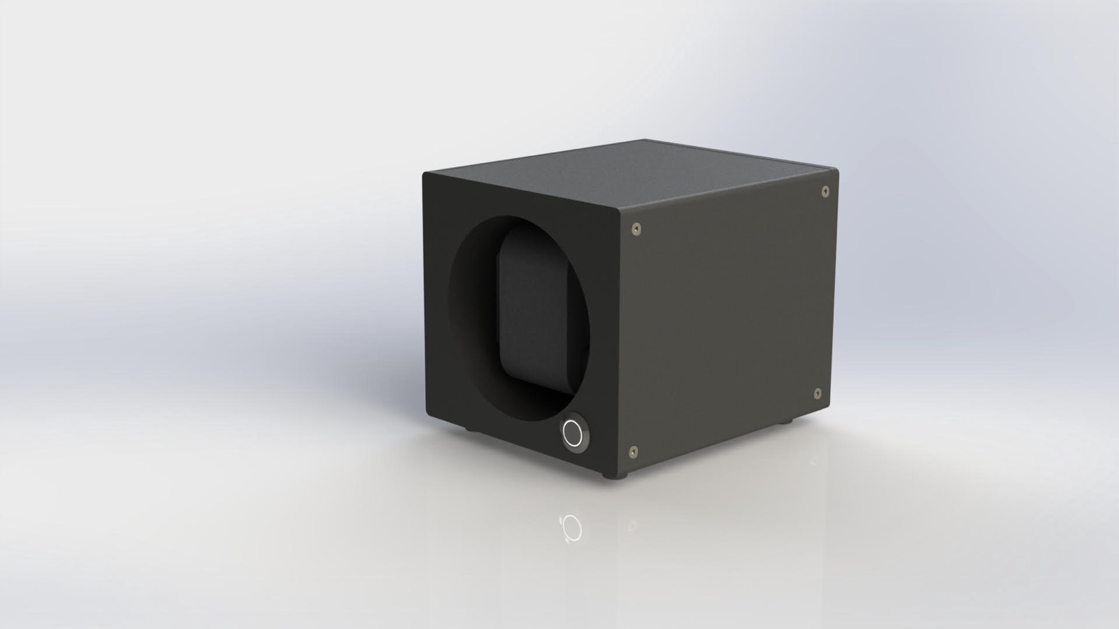 Render of the Box Watchwinder